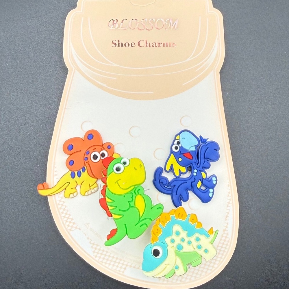 4pc Space Astronaut Rocket Ship Planet Shoe Charms for Crocs Clogs Kids Boys